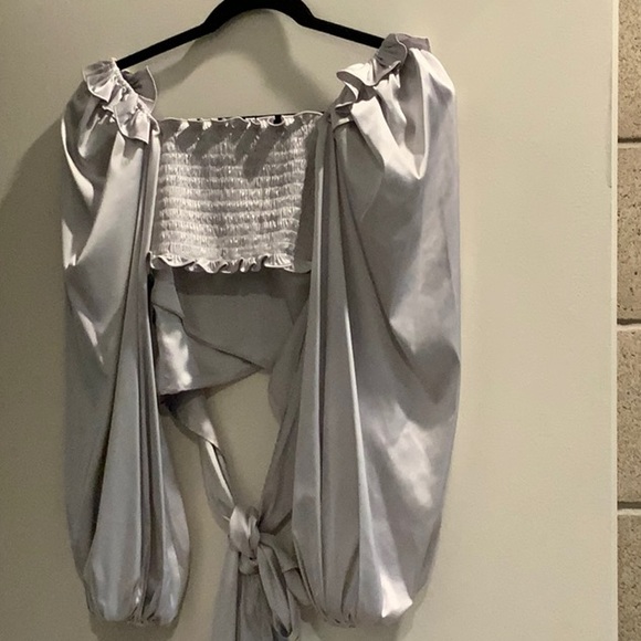 For love & lemons Argent Romantic  blouse sz s - Picture 10 of 13